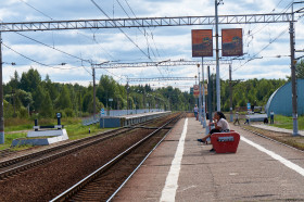 Thumbnail for «Железнодорожная станция «Вербилки», на Москву»
