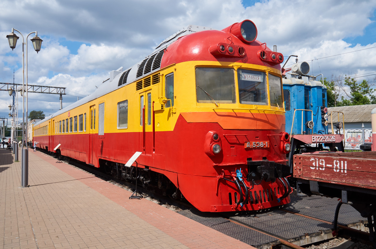 Thumbnail for «Дизель-поезд Д1-538 в музее на Рижском вокзале»