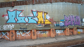 Thumbnail for «Граффити около путей, ул. Железнодорожная»