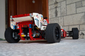 LEGO Technic 42000 — Вид сзади