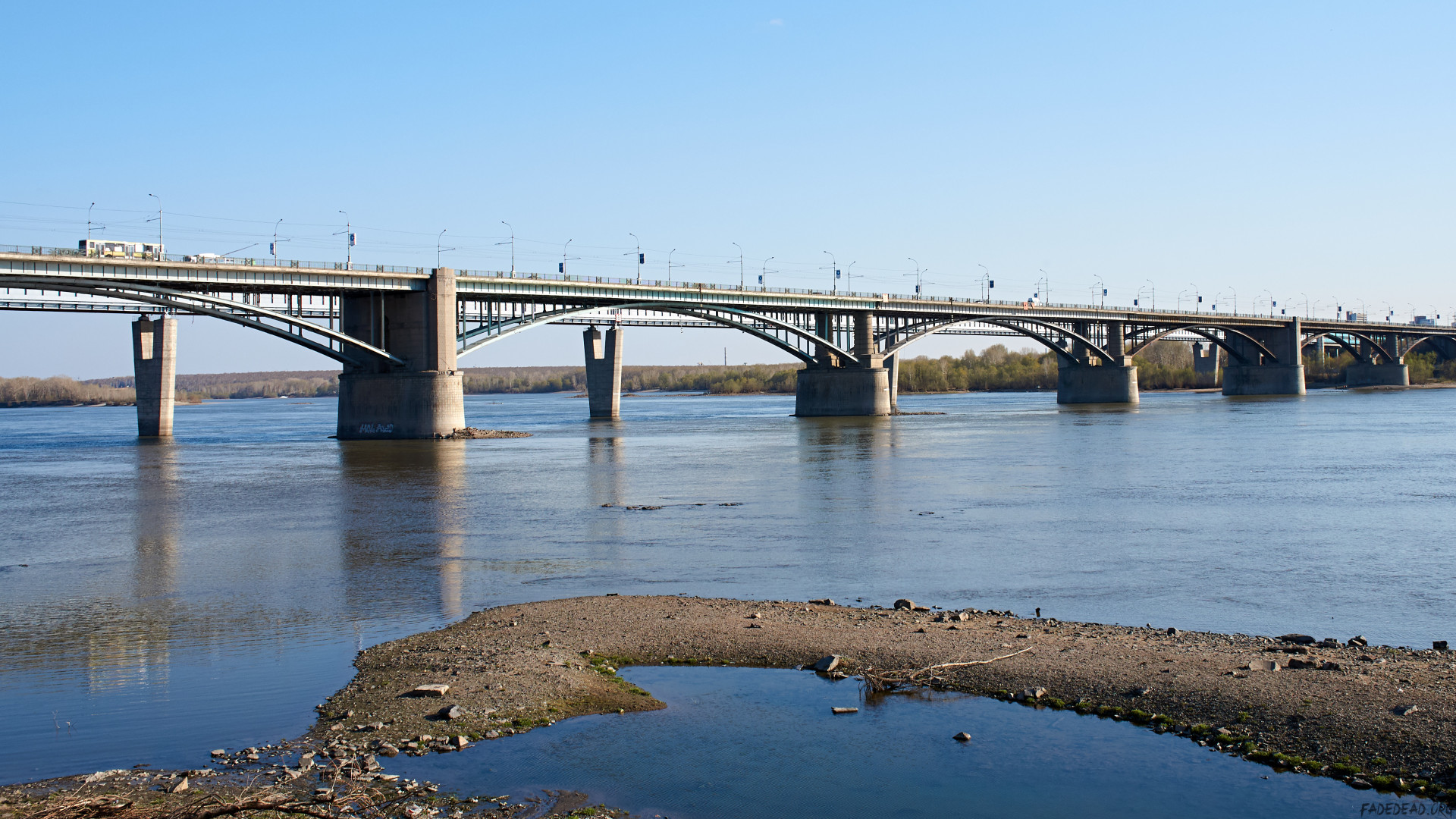 Коммунальный мост в новосибирске