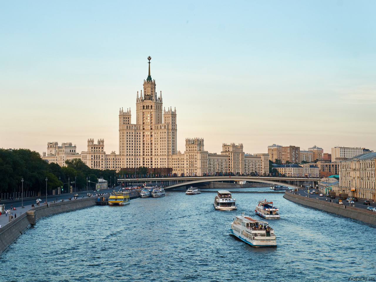 Thumbnail for «Москва-река. Сталинка и Большой Устьинский мост»